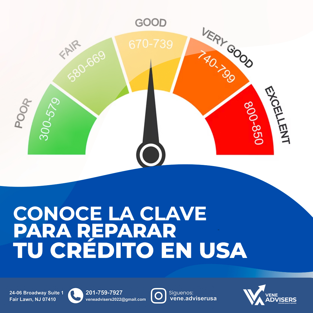 Repara tu crédito en USA